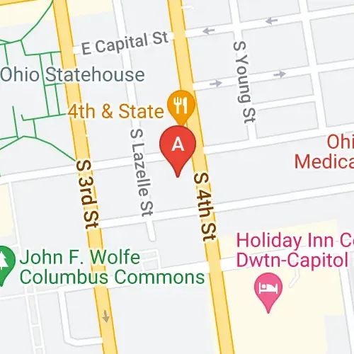 151 E State St, Columbus Car Park