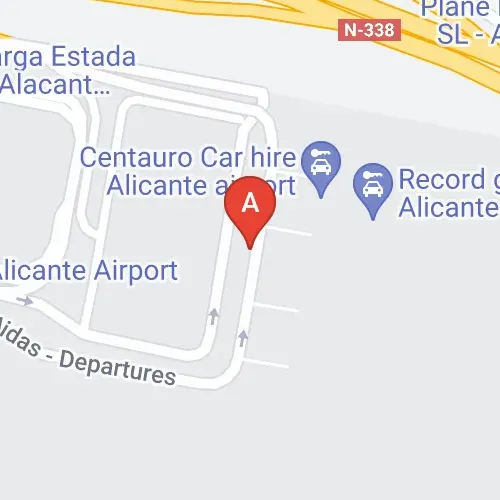 Aena Aeropuerto De Alicante Elche General P1 Car Park