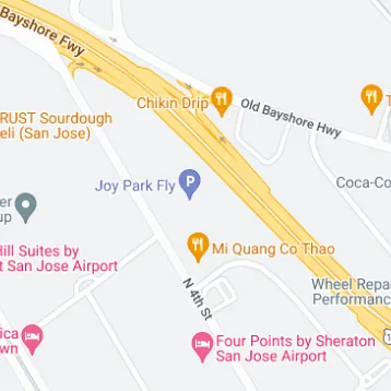 San Jose Airport Parking Joy Parkfly - Self Park - Uncovered - San Jose